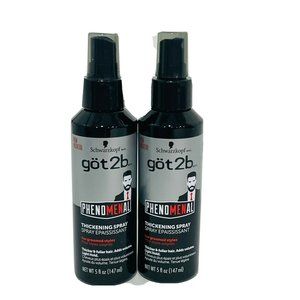 Schwarzkopf got2b PHENOMENAL Thickening Spray For Groomed Style 5 Fl Oz 2 Pack